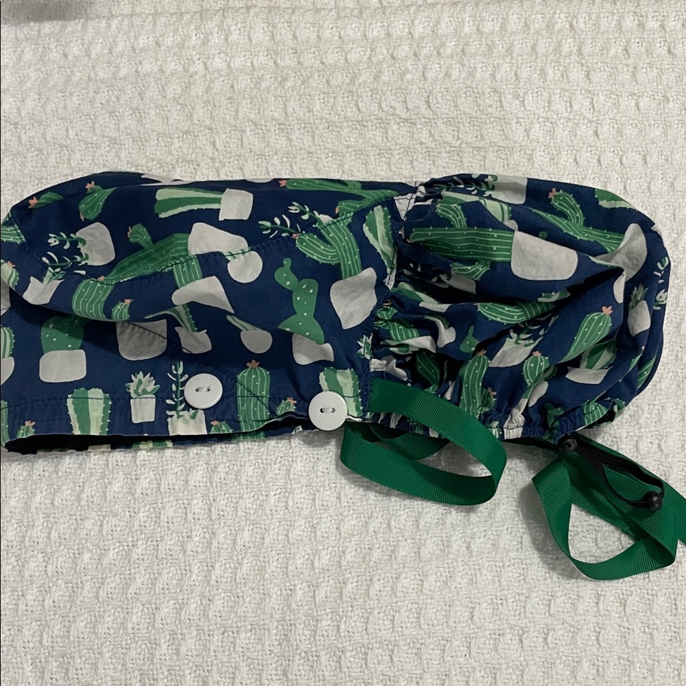 Cactus Print Scrub cap